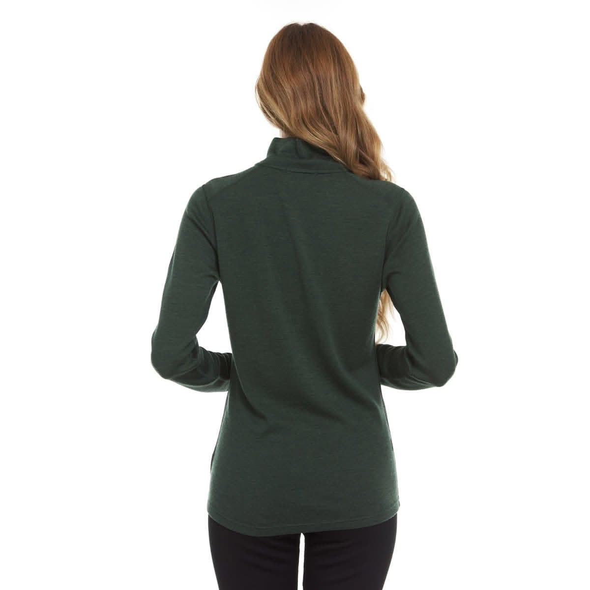 Minus33 Midweight - Sequoia Women's 1/4 Zip 100% Merino Wool
