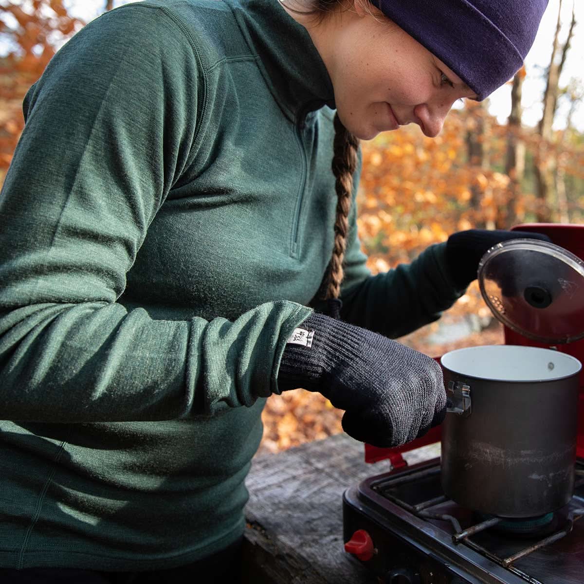 Minus33 Midweight - Sequoia Women's 1/4 Zip 100% Merino Wool