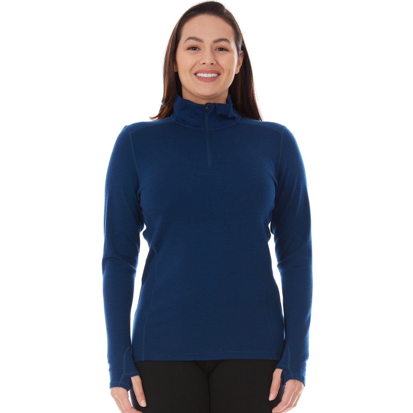 Minus33 Midweight - Sequoia Women's 1/4 Zip 100% Merino Wool