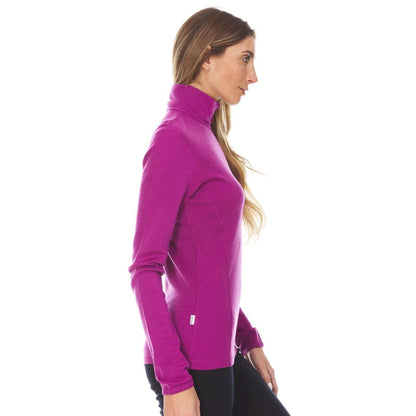 Minus33 Midweight - Sequoia Women's 1/4 Zip 100% Merino Wool