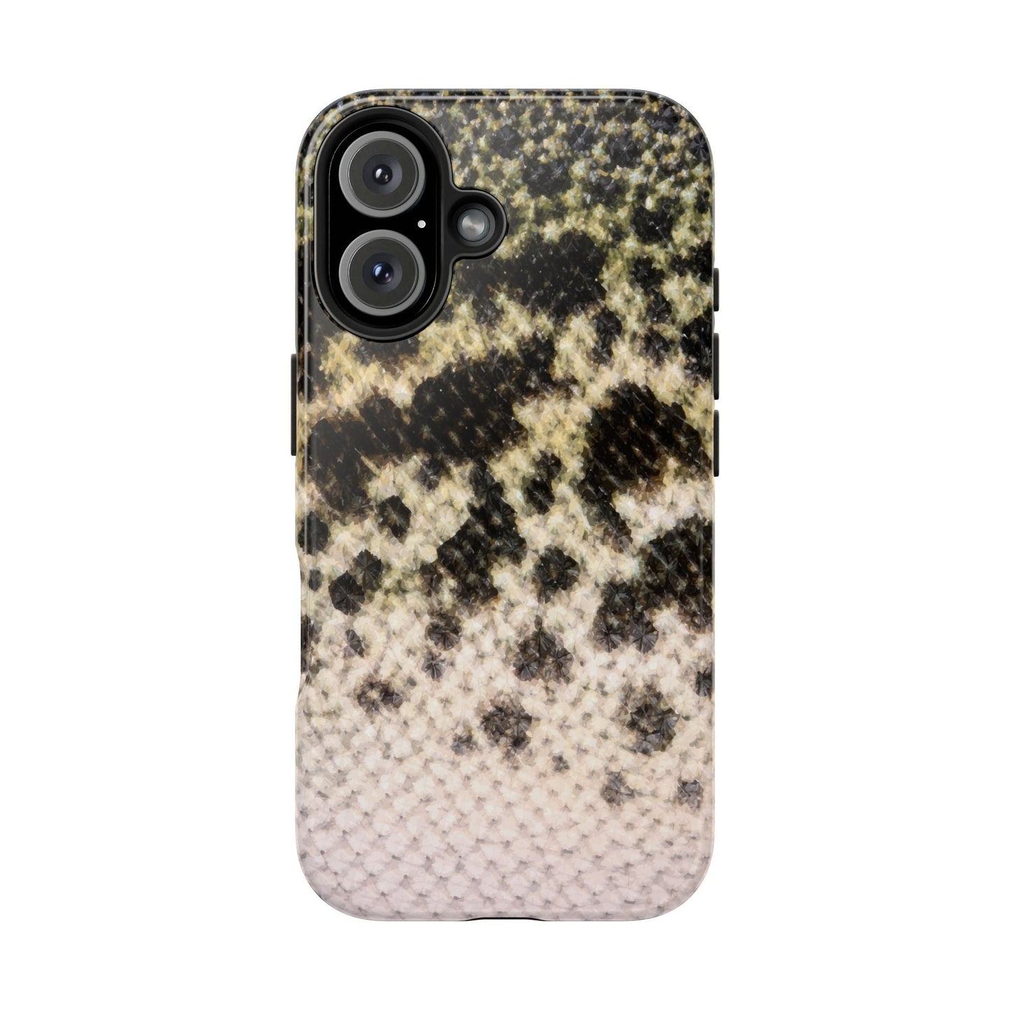 Texas Rigged Tees Black Crappie — Tough Phone Case