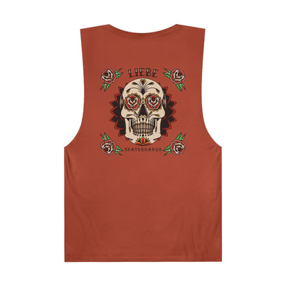 Liebe Calavera Rosa Tank