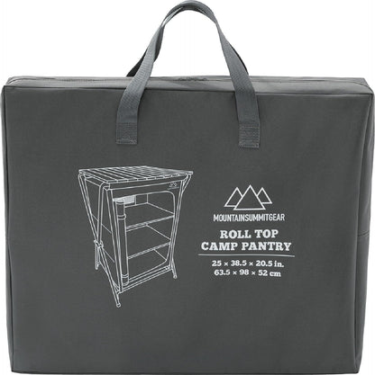 Foldable Roll Top Camping Pantry and Table - Mountain Summit Gear