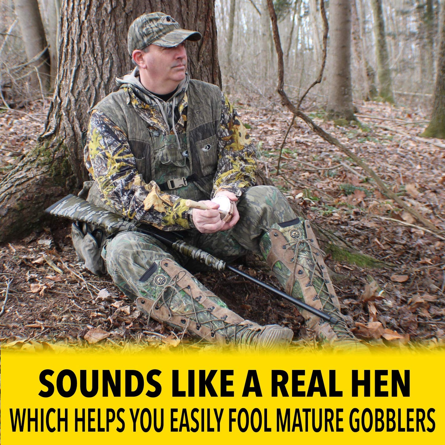 Outdoor Hunting Lab Laminate Glass with Hickory Striker