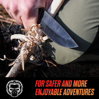 Holtzman's Gorilla Survival The Naked Bloodline Survival Knife Giftset for Men
