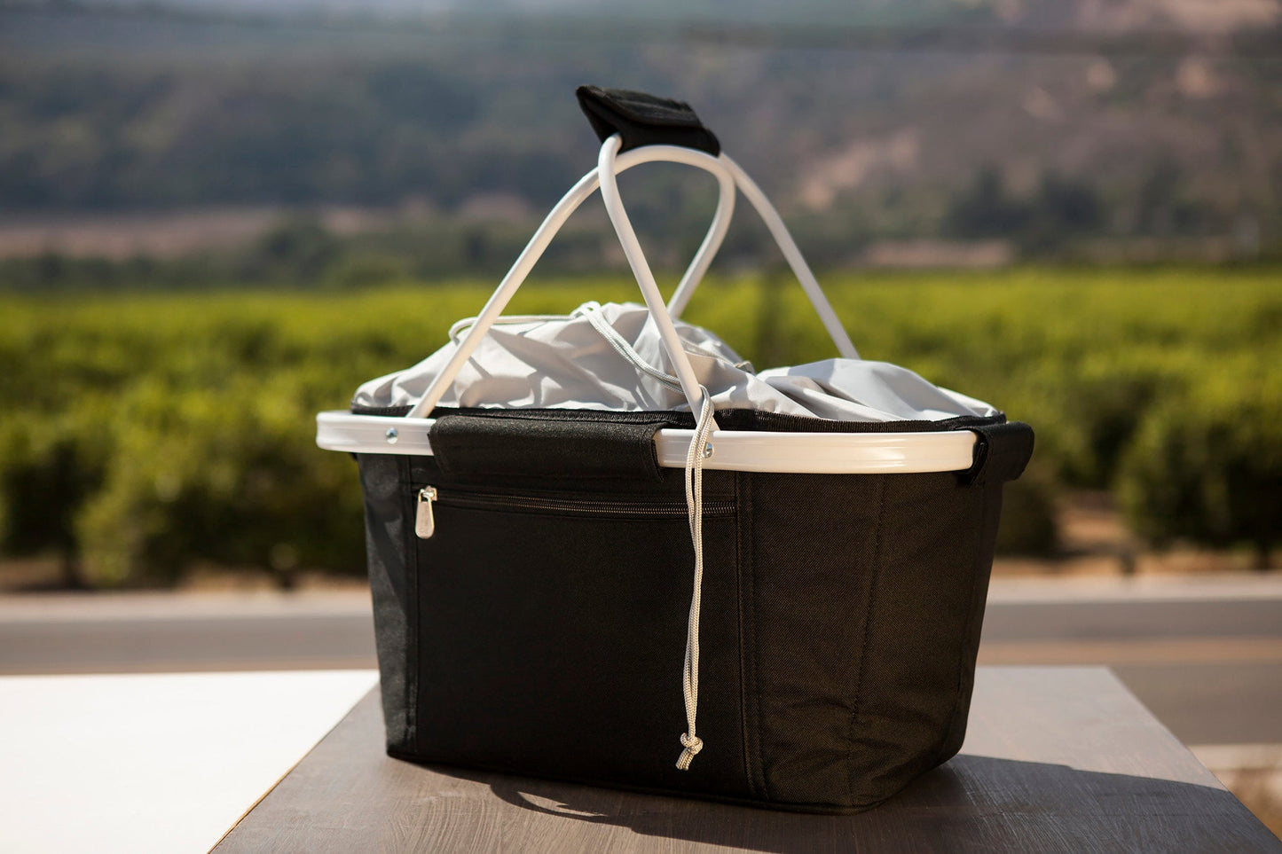 Picnic Time Metro Basket Collapsible Cooler Tote