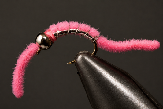 Stone Creek BH Silver Belly Worm - Purple