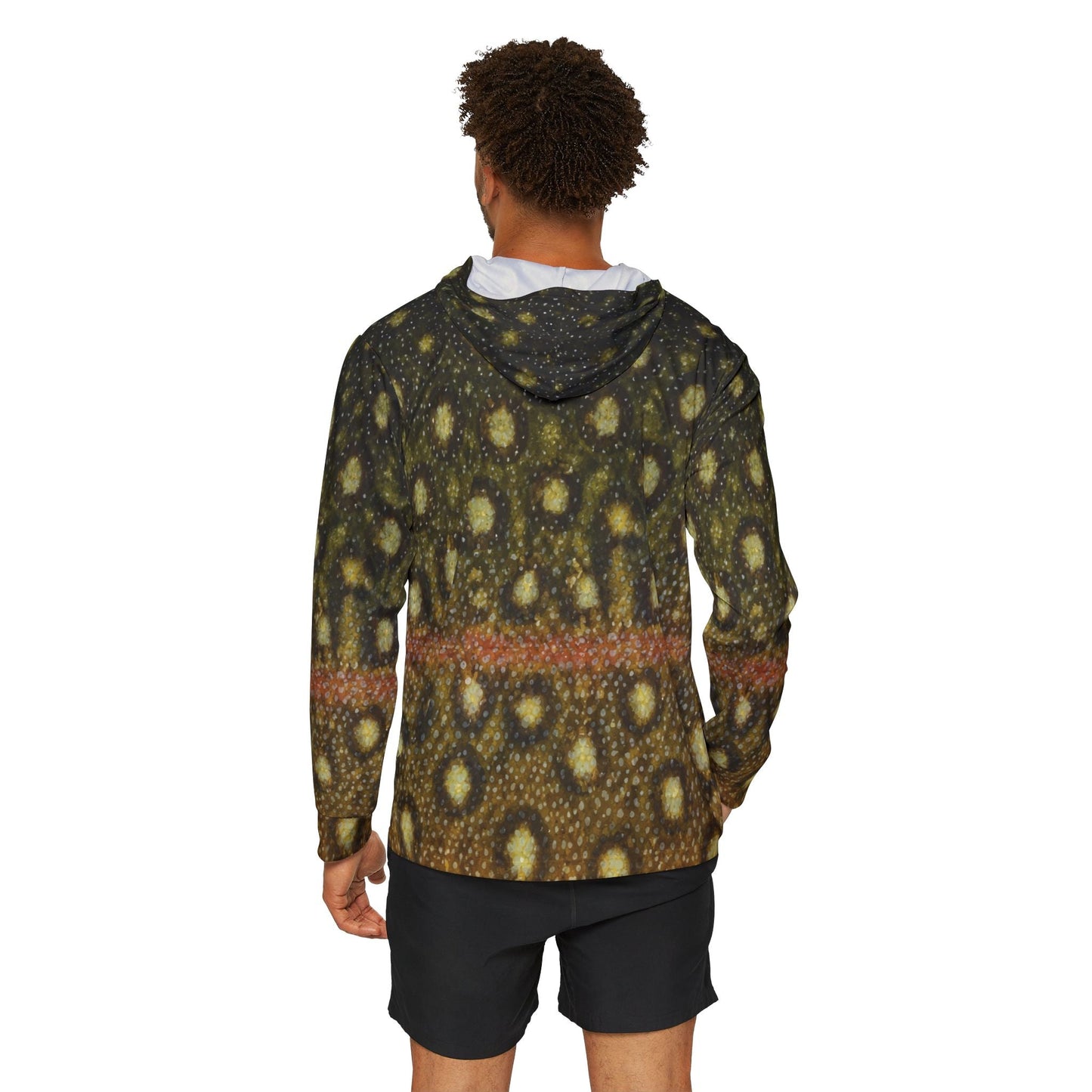Texas Rigged Tees Brook Trout — Unisex Fishing Pullover Hoodie (SPF 50+)