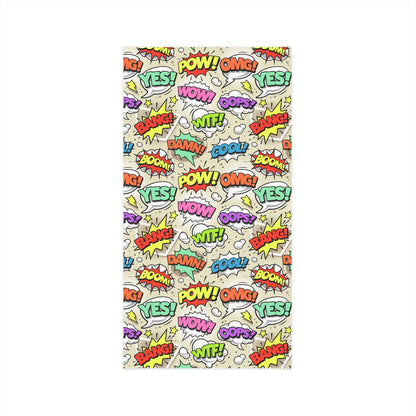 Texas Rigged Tees Comic Pop Art — Unisex Neck Gaiter (SPF 50+)