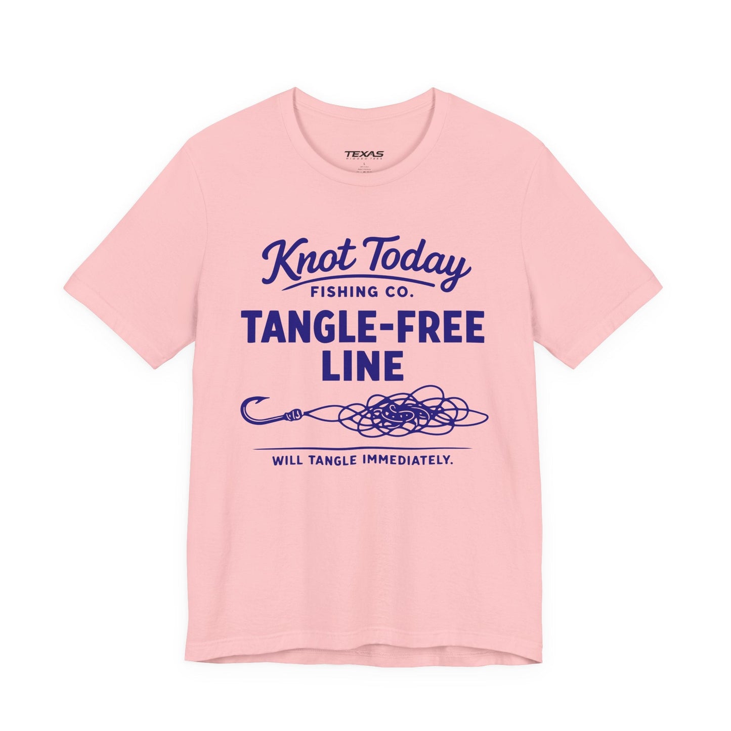 Texas Rigged Tees Knot Today Fishing Co. — Unisex Cotton Tee