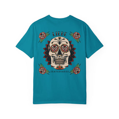 Liebe Calavera Rosa T-Shirt