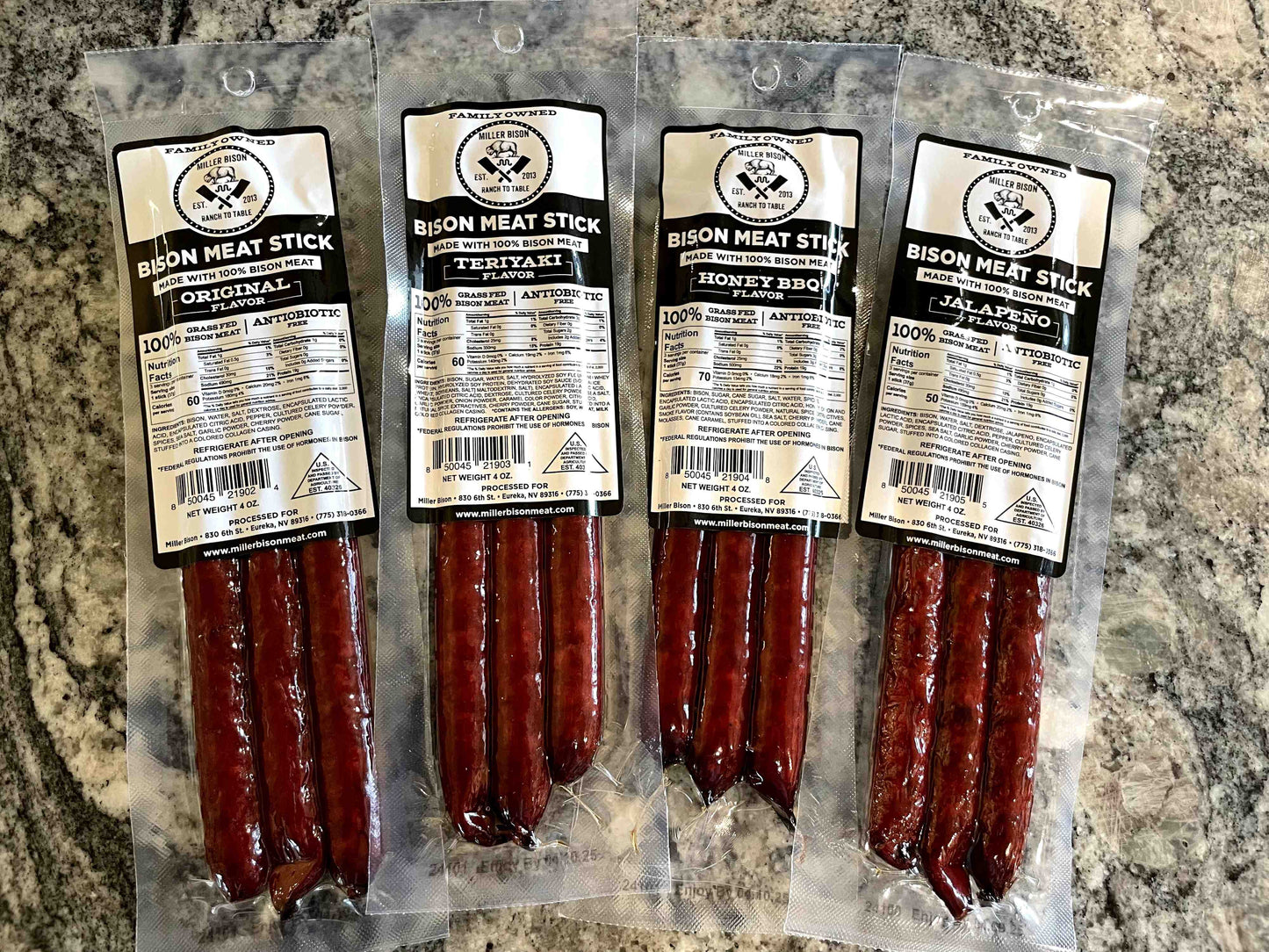 Miller Bison APT Carnivore Meat Stick Pack