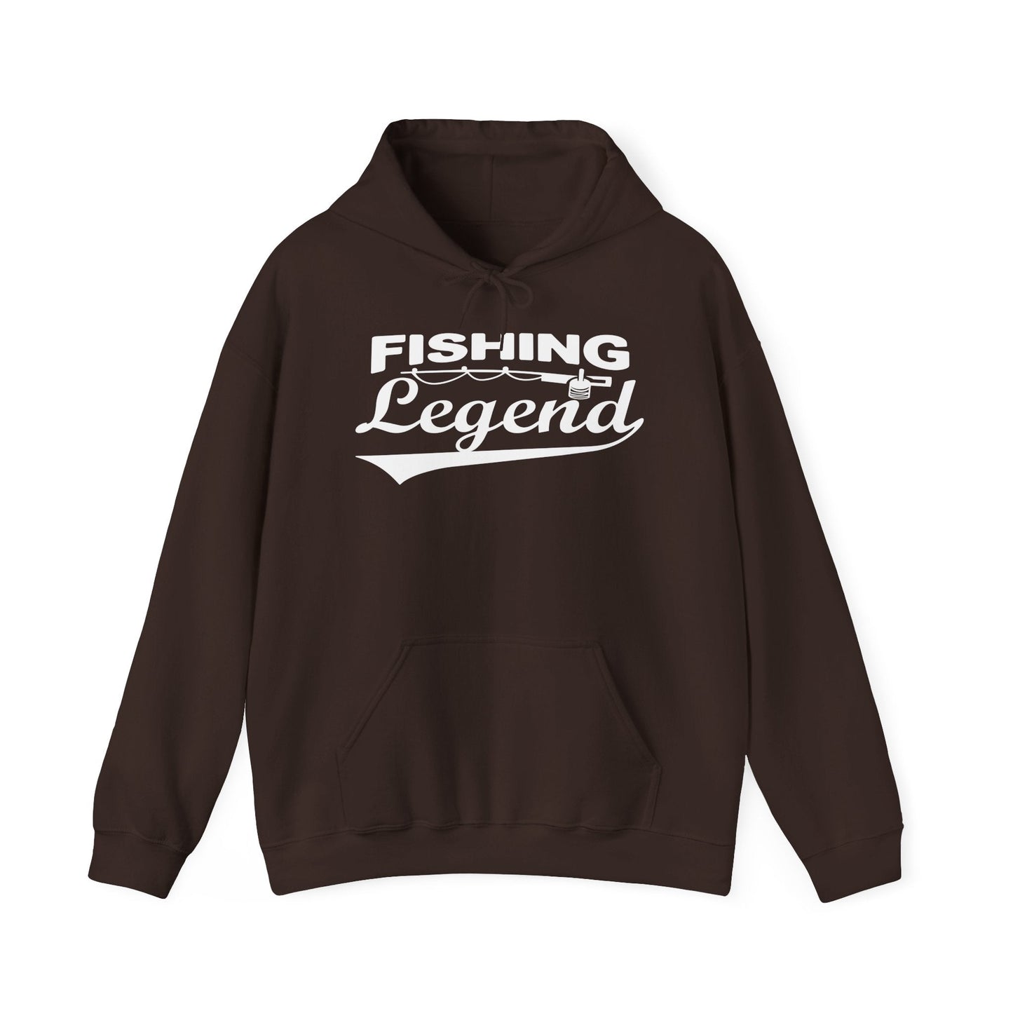Texas Rigged Tees Fishing Legend — Unisex Hooded Sweatshirt