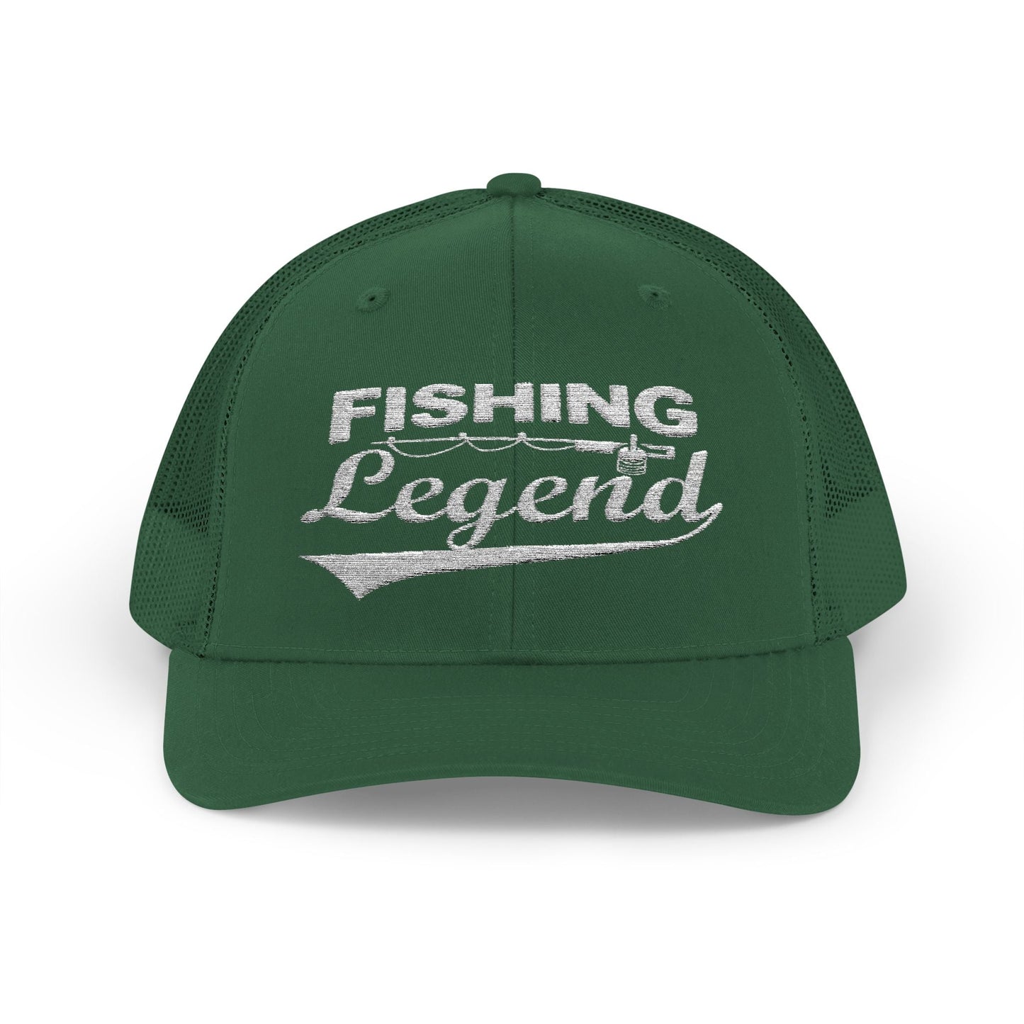 Texas Rigged Tees Fishing Legend — Embroidered Baseball Cap