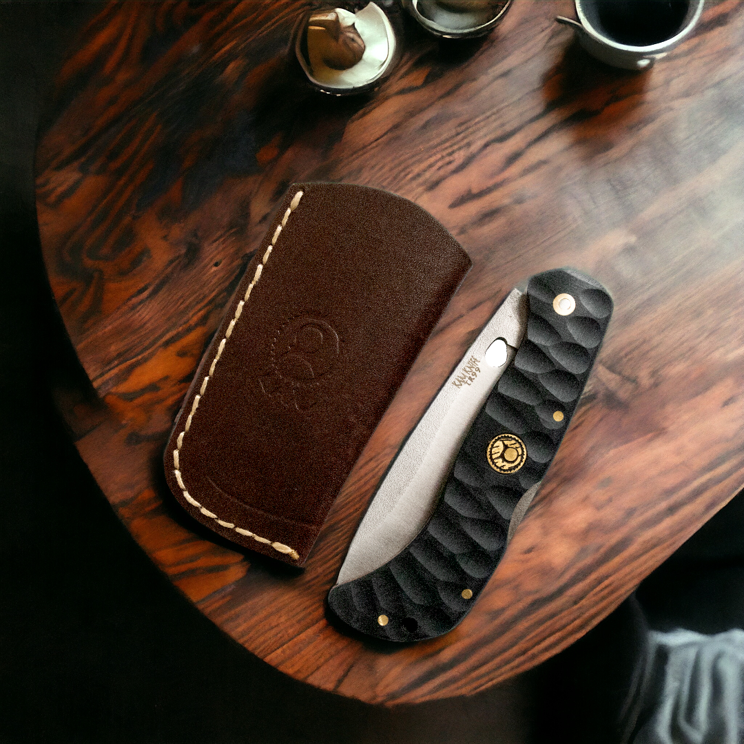 Kam Knife - TR99 - Black Inlay Handle - Pocket Knife