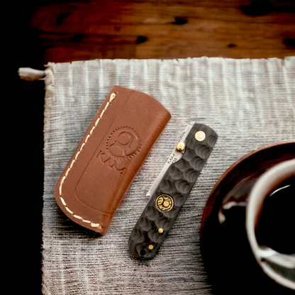 Kam Knife - T30 - Katsu Brown Handle - Pocket Knife
