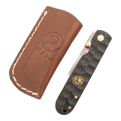 Kam Knife - T30 - Katsu Brown Handle - Pocket Knife