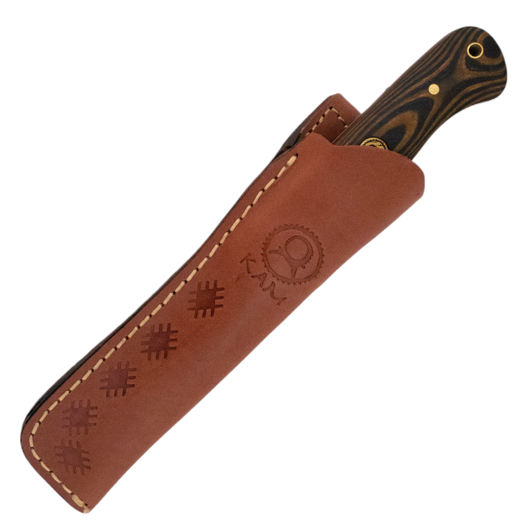 Kam Knife - A10 - Black Handle - Fixed Blade