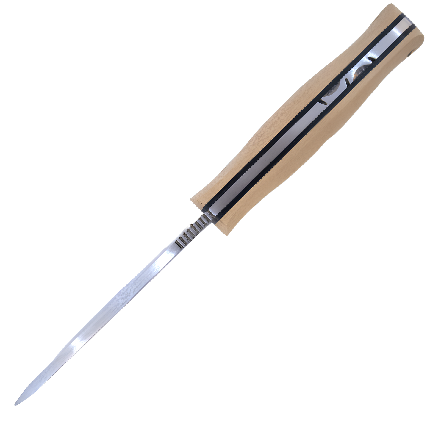 Kam Knife - A10 - White Handle - Fixed Blade