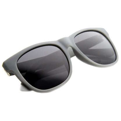 zeroUV Super Retro Hipster Horned Rim Frame Sunglasses 8693