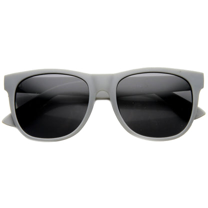 zeroUV Super Retro Hipster Horned Rim Frame Sunglasses 8693
