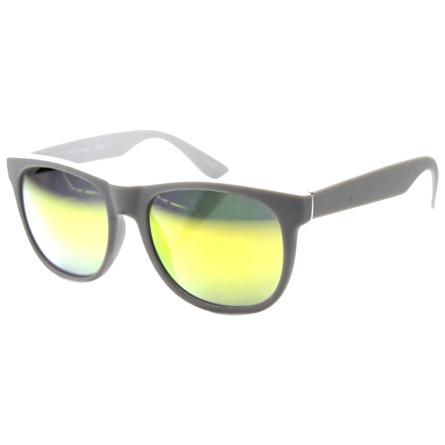 zeroUV Super Retro Hipster Horned Rim Frame Sunglasses 8693