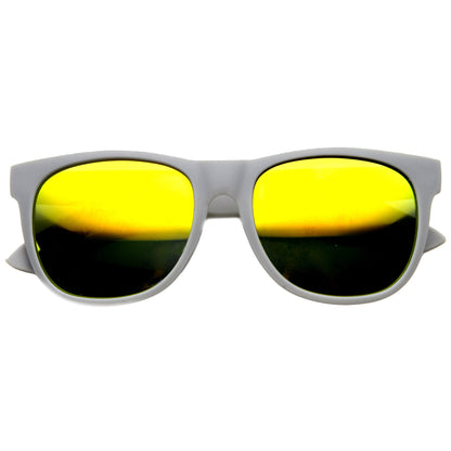 zeroUV Super Retro Hipster Horned Rim Frame Sunglasses 8693