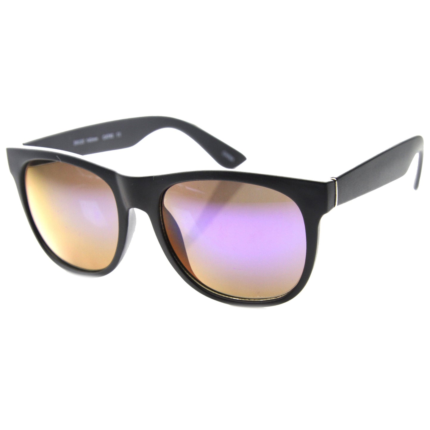 zeroUV Super Retro Hipster Horned Rim Frame Sunglasses 8693