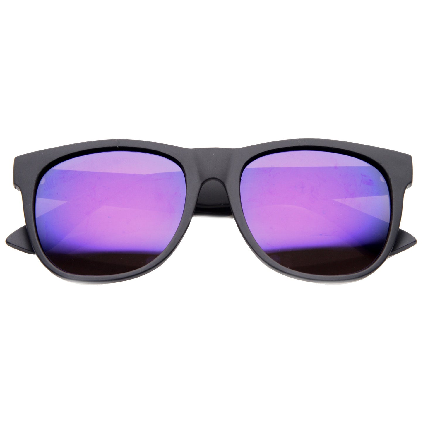 zeroUV Super Retro Hipster Horned Rim Frame Sunglasses 8693