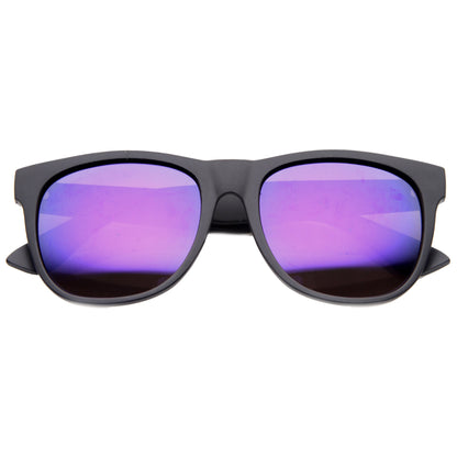 zeroUV Super Retro Hipster Horned Rim Frame Sunglasses 8693