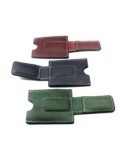 Remarkable Leather Goods Meissner Money Clip