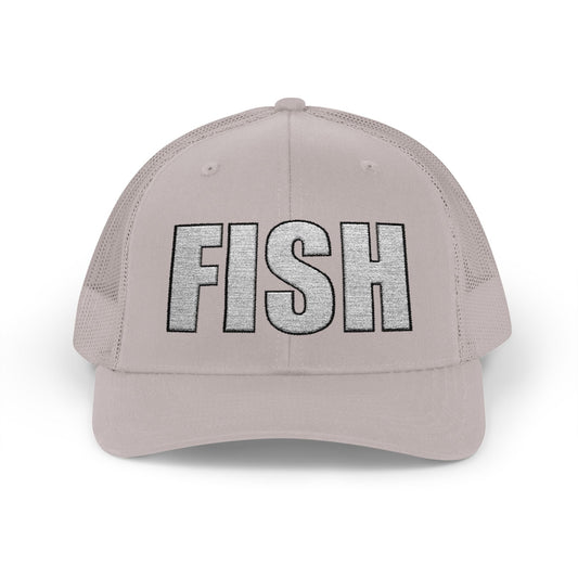 Texas Rigged Tees FISH — Embroidered Baseball Cap