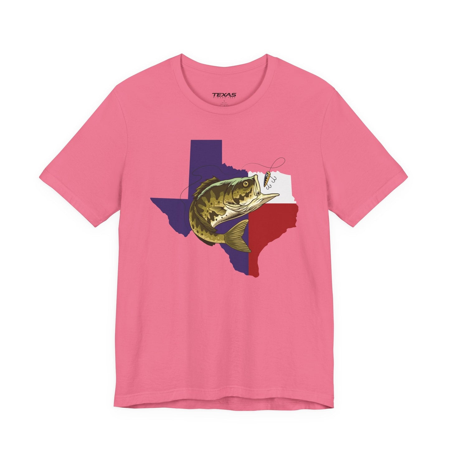 Texas Rigged Tees Texas Bass Fishing — Unisex Cotton Tee