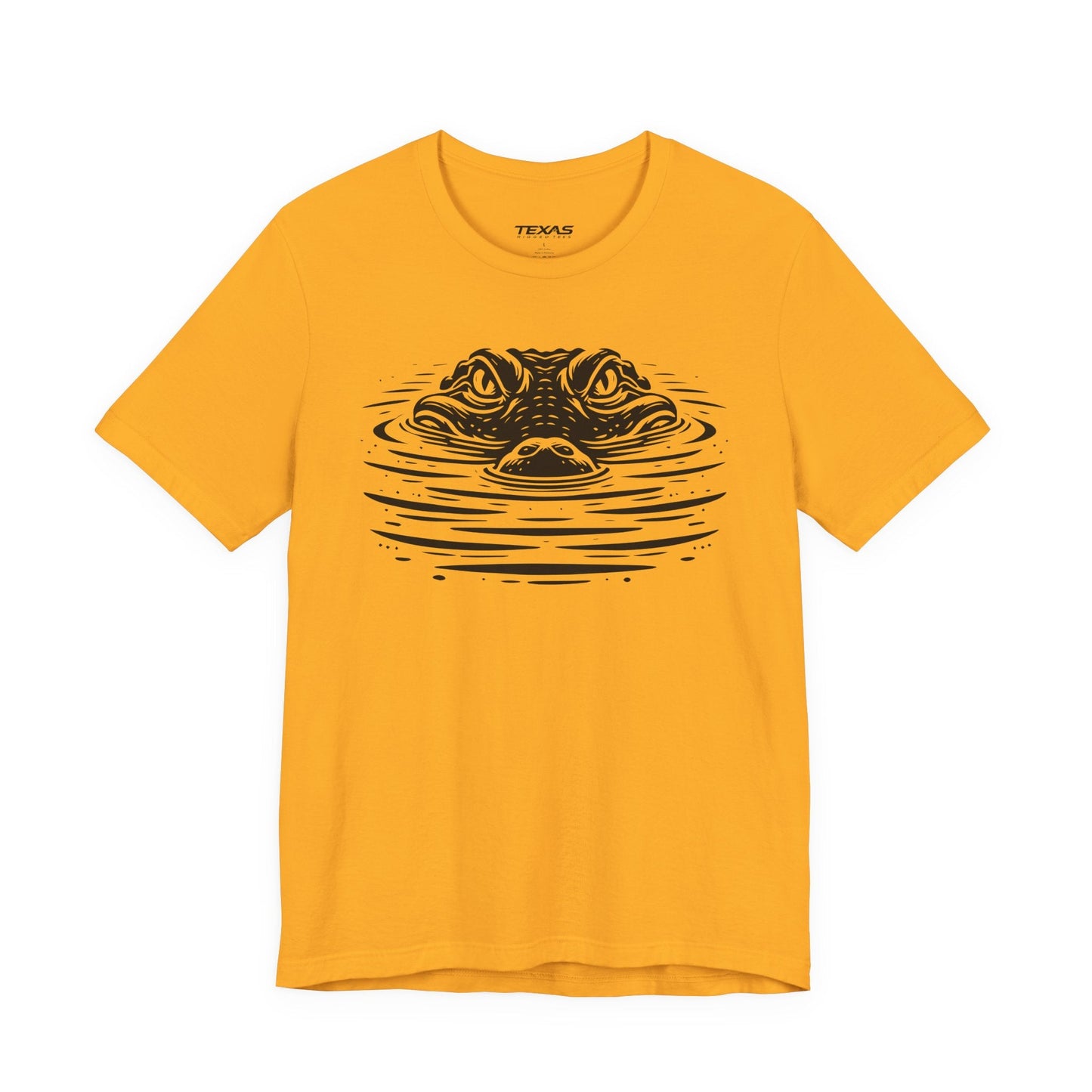 Texas Rigged Tees Alligator Eyes — Unisex Cotton Tee