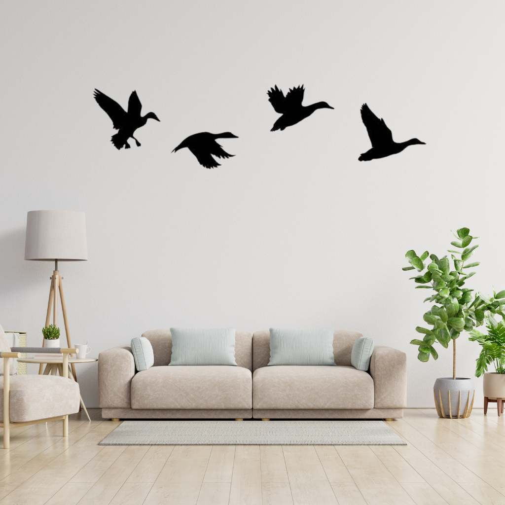 MetalPlex - Ducks - Metal Wall Art