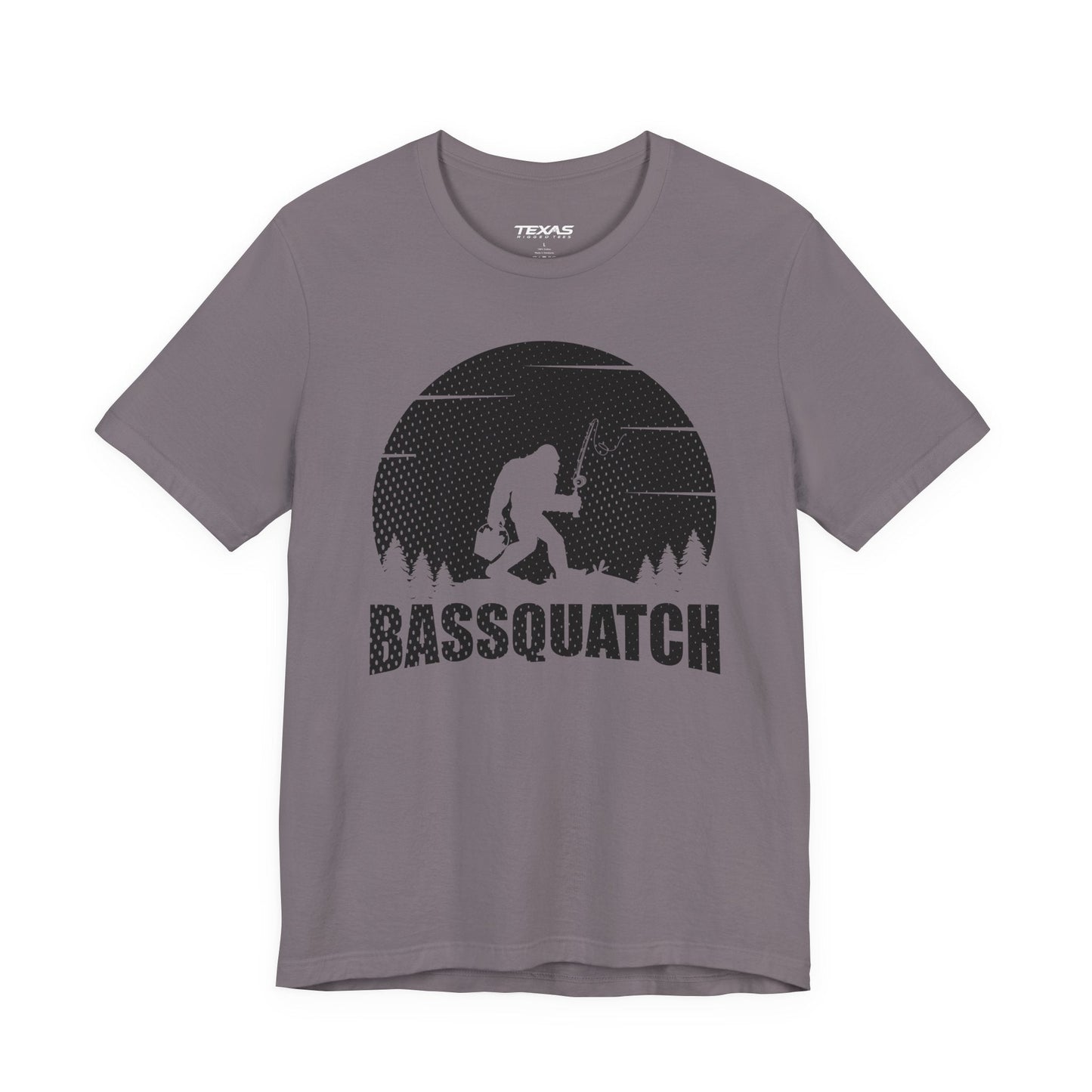 Texas Rigged Tees Bassquatch — Unisex Cotton Tee