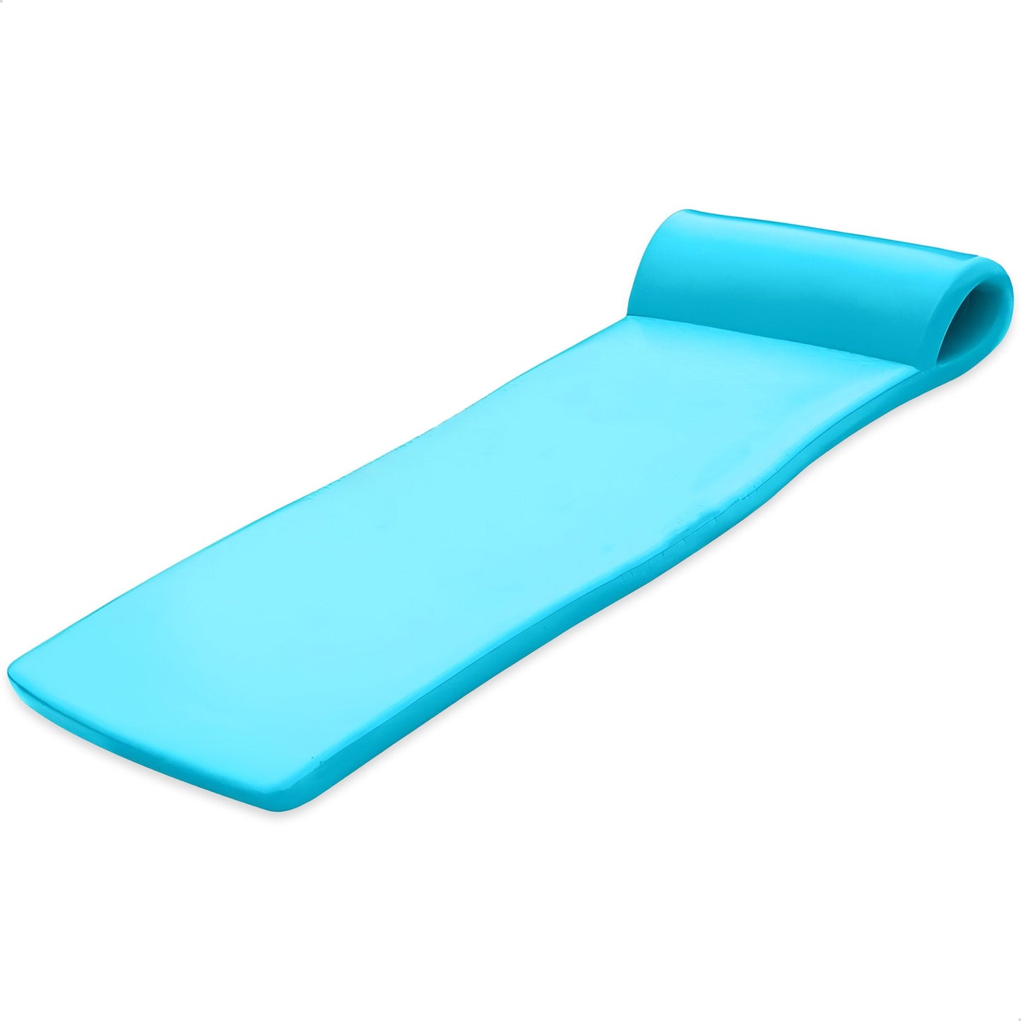 TRC Recreation Sunsation 1.75" Thick Foam Lounger Raft Pool Float, Tropical Teal