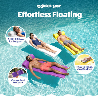 TRC Recreation Sunsation Raft Pool Floats, Bronze Palm White & Green Leaf White