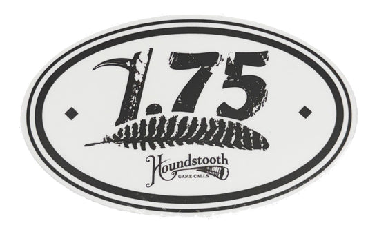 Houndstooth 1.75 Spur Sticker Decal – Houndstooth Game Calls