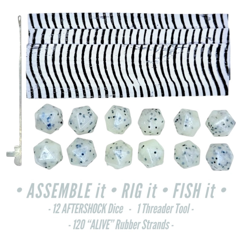Invinci Core AFTERSHOCK DIY Pack - (Fuzzy Dice Baits)