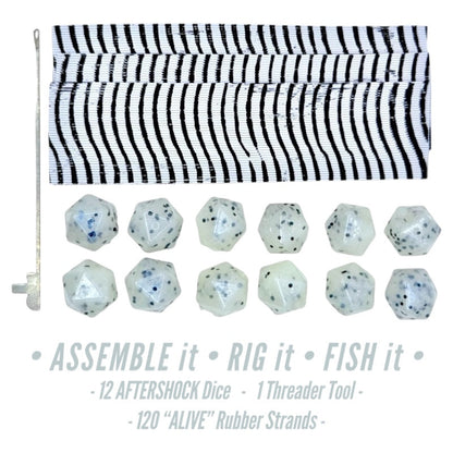 Invinci Core AFTERSHOCK DIY Pack - (Fuzzy Dice Baits)