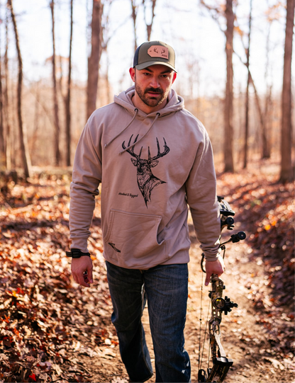Hooked & Tagged  - Buck Hoodie