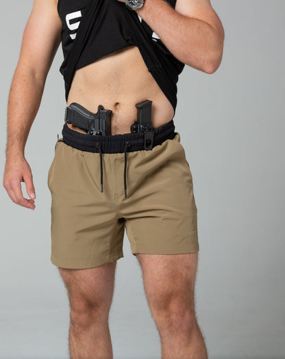 Arrowhead Tactical Carrier Training Shorts - Sandman 5"