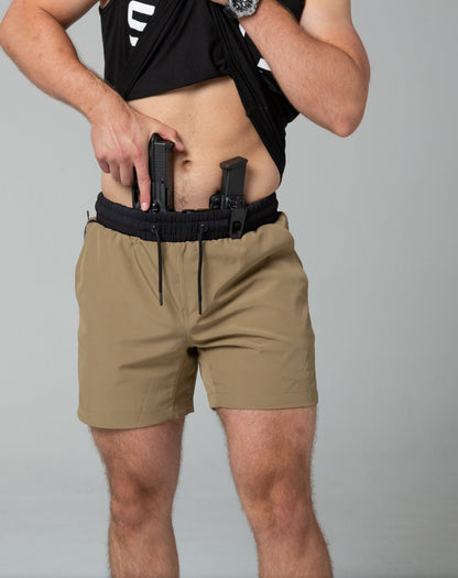 Arrowhead Tactical Carrier Training Shorts - Sandman 5"