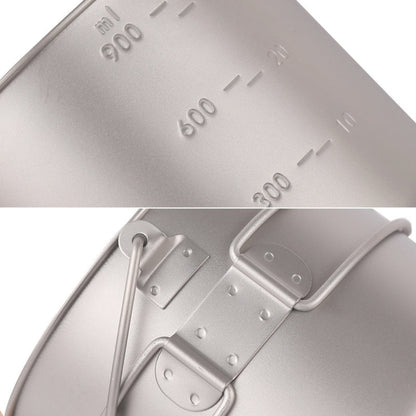 Near Zero Titanium Cooking Pot - 1100 ml