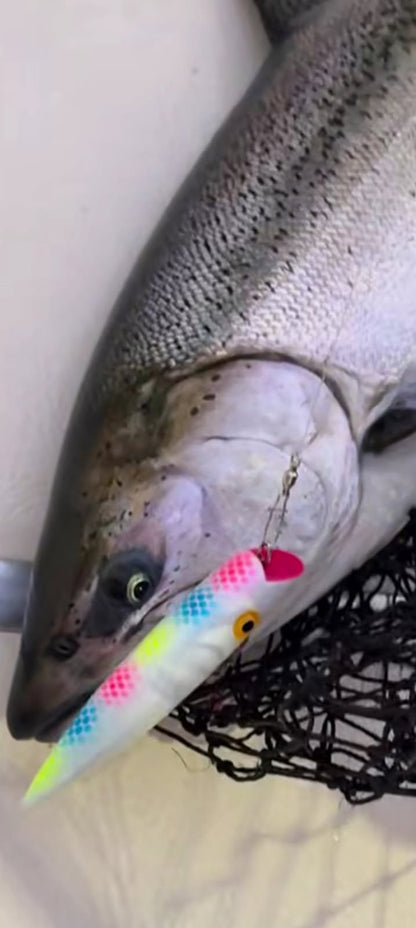 Ice Strong Outdoors - Killer Fish - Rattling TROLLING PLUG UV - NEW 2026 Colors Just Released!