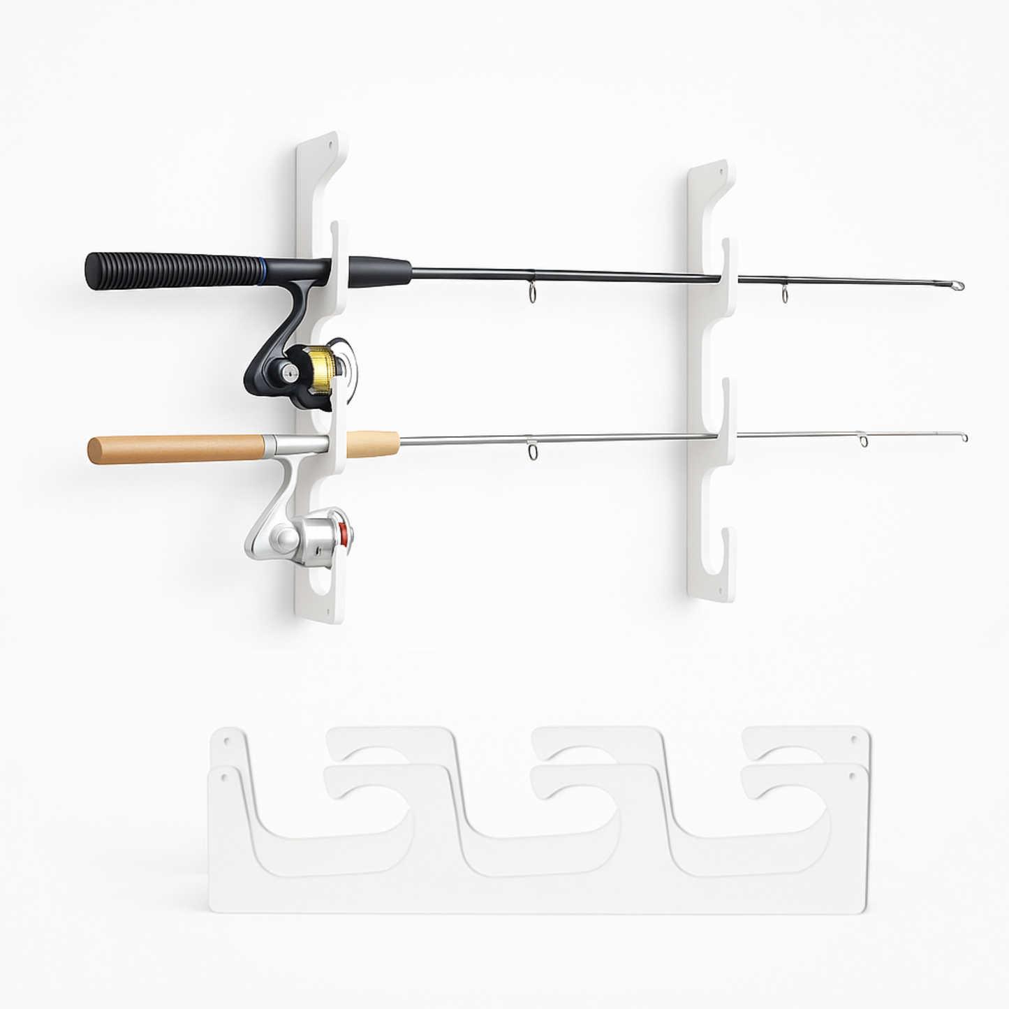 TRAPSKI Fishing Rod/Pole Holder Rack Organizers