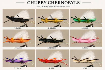 Stone Creek Chubby Chernobyl - 9 Colors!