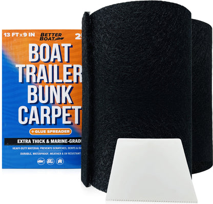 Better Boat - Boat Trailer Bunk Carpet for Bumpers