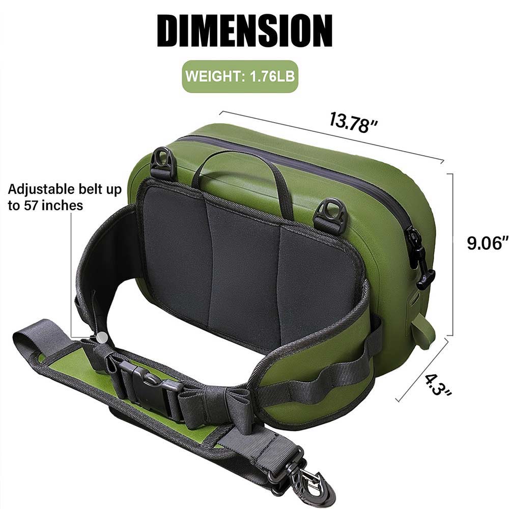 Buffalo Gear 9.4QT Waterproof Fanny Pack